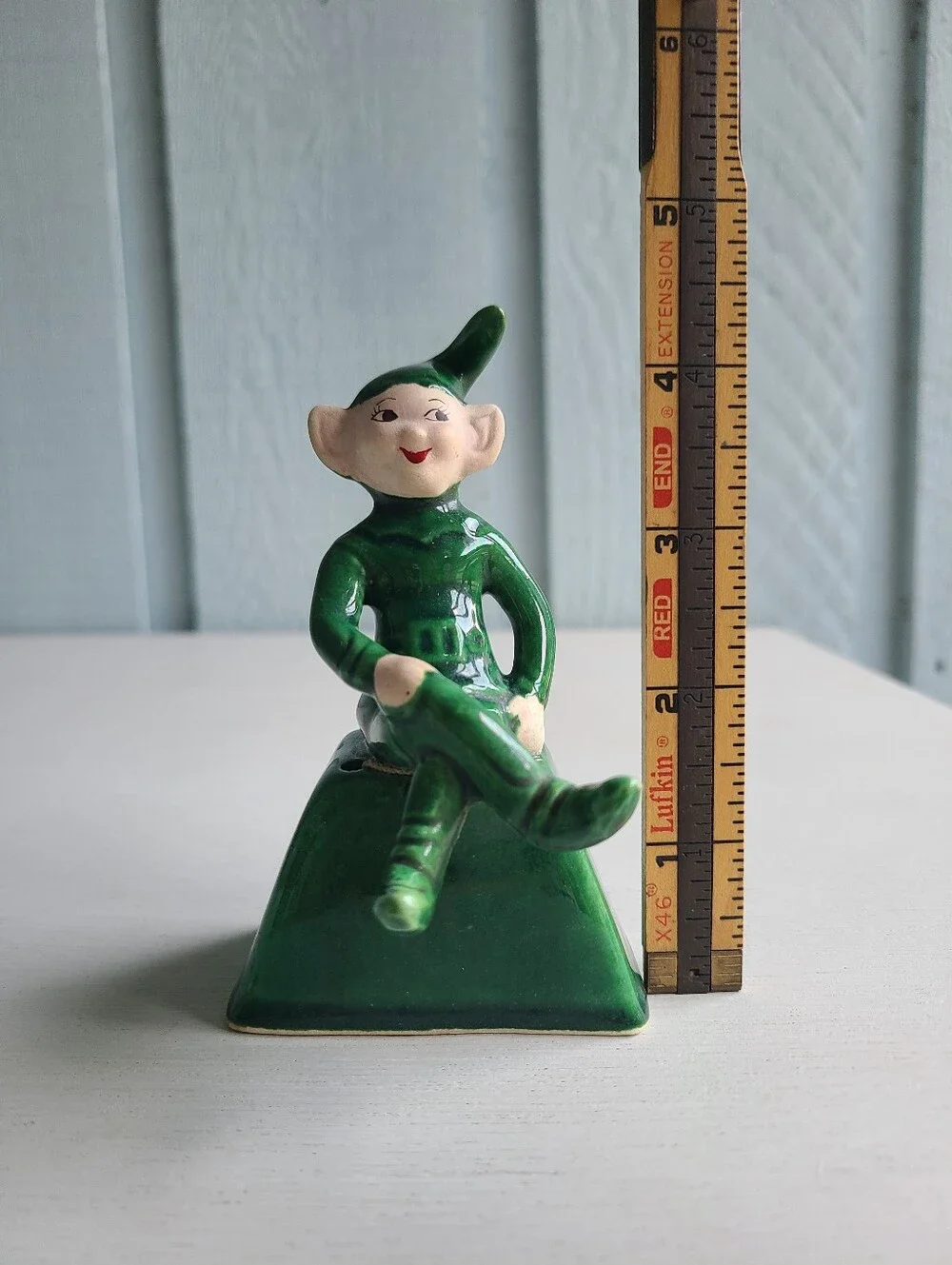 Vintage Christmas Elf Bell